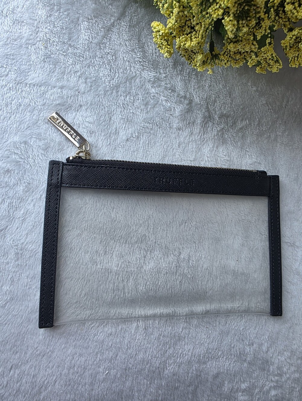 TRUFFLE Mini Clarity Clutch - Black - Picture 6 of 6